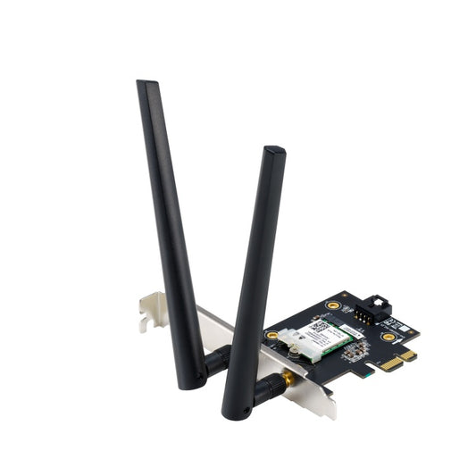 Tarjeta de red ASUS PCI-E doble banda AX1800 (802.11ax) Bluetooth 5.2 seguridad de red WPA3 OFDMA MU-MIMO WI-FI 6