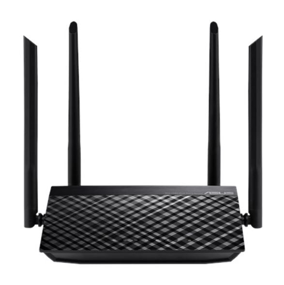 Router Asus RT-AC1200 V2 dual banda Firewall para gaming Inalambrico 867Mbits 5xRJ45 2.5/5Ghz con 4 antentas de 5dBi