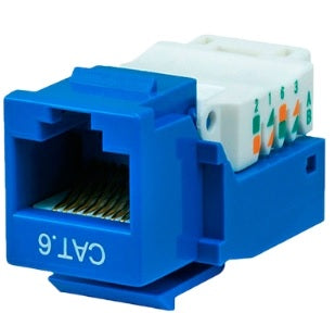 Jack Brobotix CAT6 Keystone modelo 101065 color Azul