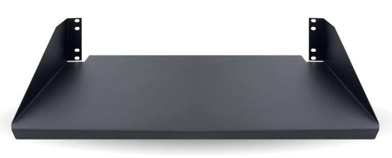 Charola Brobotix P/ RACK 2U 28cm liso modelo 830731 color Negro