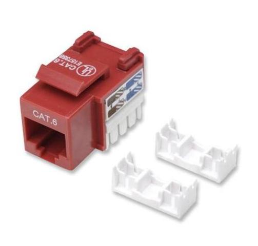 JACK INTELLINET CAT 6 DE IMPACTO ROJO