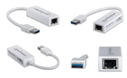 ADAPTADOR INTELLINET GIGABIT ETHERNET USB DE SUPER VELOCIDAD 3.0