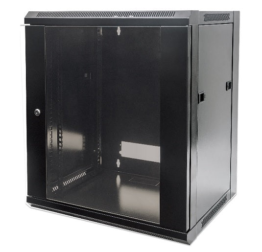 Gabinete Intellinet 19 pulgadas 6U Mural hasta 60kg 570x450 puerta cristal 711715