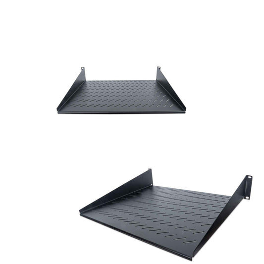 CHAROLA PARA RACK INTELLINET 2U 19 40CM VENTILADA 25KG