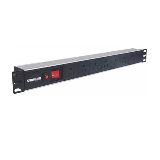 Barra Intellinet PDU 8 contactor 1U Rack o Gabinete switch