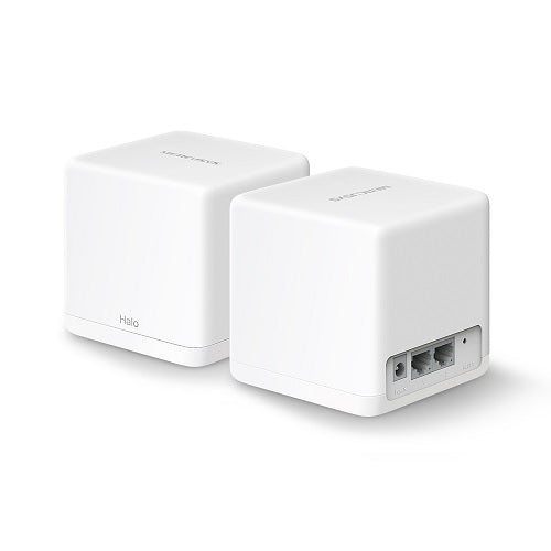 Sistema Halo H30G (2 piezas) Mercusys Mesh Wi-Fi AC1300 (2 puertos RJ45 gigabit por pieza) Beamforming