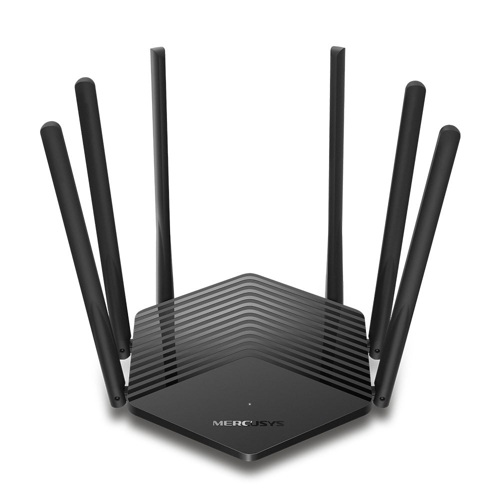 Router Wi-Fi 5 Mercusys MR50G AC1900 MU-MIMO beamforming 6 antenas 5dBi 1x RJ45 WAN y 2x RJ45 LAN gigabit SmartConnect