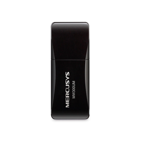Adaptador inalámbrico USB 2.0 Mercusys MW300UM N 300Mbps 2.4GHz