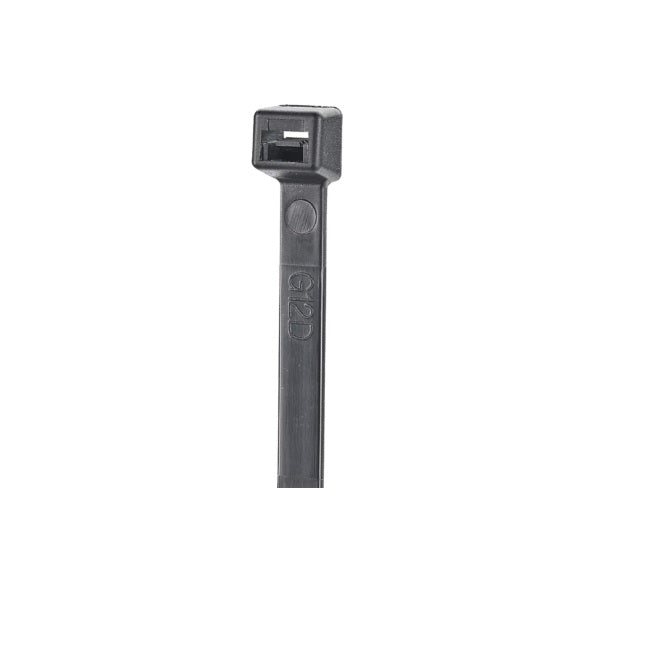 Cincho Panduit de Nylon 6.6 StrongHold™ 200mm largo x 2.5mm ancho Color Negro Exterior Resistente a Rayos UV Paquete de 100pz