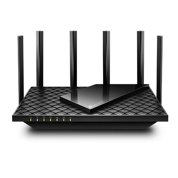 Router TP-Link Wi-Fi 6E IA Archer AXE75 One Mesh AXE5400 Tri-banda 6GHz+5GHz+2.4GHz MU-MIMO OFDMA 6 antenas 1xUSB 3.0