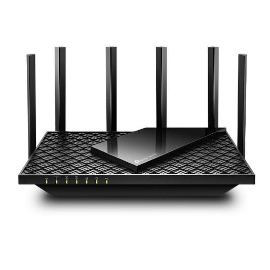 Router TP-Link Wi-Fi 6E IA Archer AXE75 One Mesh AXE5400 Tri-banda 6GHz+5GHz+2.4GHz MU-MIMO OFDMA 6 antenas 1xUSB 3.0
