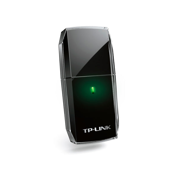 Adaptador inalámbrico USB 2.0 TP-Link Archer T2U Dual Band AC600 (2.4Ghz hasta 150Mbps y 5Ghz hasta 433Mbps)