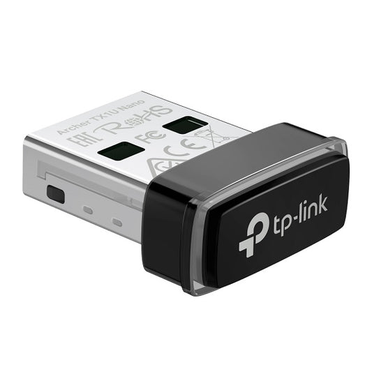 Adaptador inalámbrico Nano USB 2.0 Wi-Fi 6 TP-Link Archer TX1U Nano AX3000 MU-MIMO OFDMA seguridad WEP WPA-PSK/WPA2-PSK