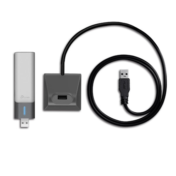 Adaptador inalámbrico Wi-Fi 6 USB 3.0 TP-Link Archer TX20UH AX1800 MU-MIMO OFDMA antena 180 grados alto alcance