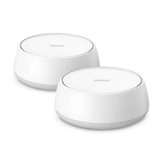 Sistema Deco BE25 (2 piezas) TP-Link Mesh Wi-Fi 7 BE5000 5GHz 4324 y 2.4GHz 688 Mbps MLO MU-MIMO OFDMA 2x RJ45 2.5Gbps x pieza