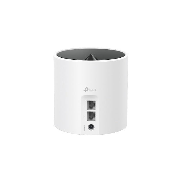 Sistema Deco X15 (1 pieza) TP-Link Mesh Wi-Fi 6 AX1500 (2 puertos RJ45 gigabit) 2x2 MU-MIMO OFDMA Beamforming