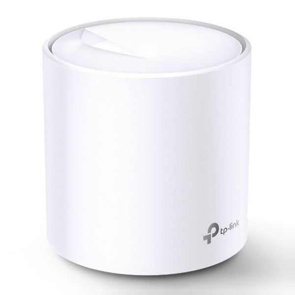 Sistema Deco X20 (1 pieza) TP-Link Mesh Wi-Fi 6 AX1800 (2 puertos RJ45 gigabit) MU-MIMO OFDMA Beamforming