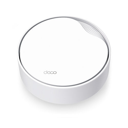 Sistema Deco X50-PoE (1 pieza) TP-Link Mesh Wi-Fi 6 AX3000 802.3at PoE 1x RJ45 2.5Gbps y 1x RJ45 gigabit MU-MIMO OFDMA