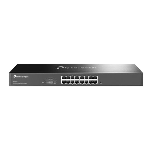 Switch TP-Link Omada Easy Smart DS1016GE metálico montaje rack 16 puertos gigabit 10/100/1000Mbps NO COMPATIBLE con Omada SDN