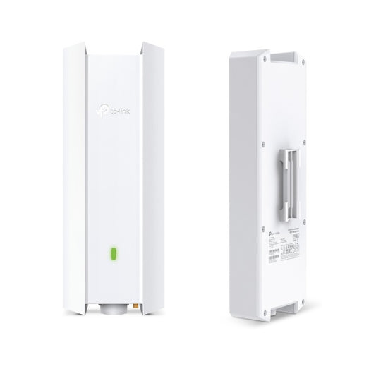 Access Point TP-Link para exterior Wi-Fi 6 EAP650-Outdoor AX3000 MU-MIMO IP67 Omada Mesh 1 puerto gigabit PoE pasivo(802.3at)