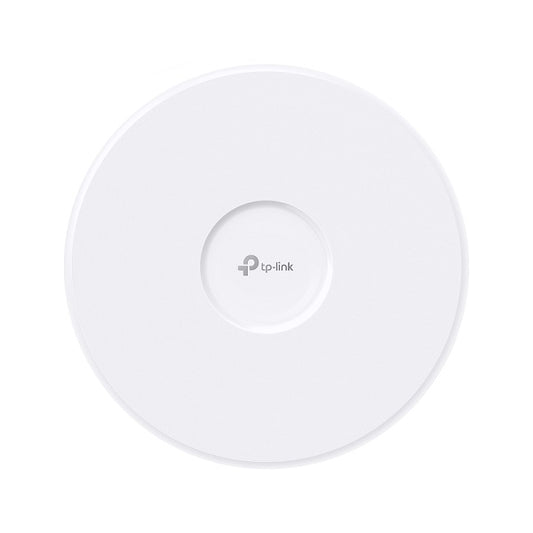 Access Point TP-Link p/interior Wi-Fi 7 EAP773 BE11000 tri-banda MU-MIMO 1x RJ45 10Gbps PoE+ 802.3at Omada Mesh 320 MHz OFDMA