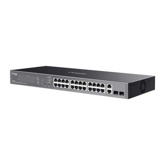 Switch Easy Managed TP-Link Omada ES228GP metálico rack 26x RJ45 gigabit (24x PoE+802.3af/at max. 250W) 2x SFP gigabit