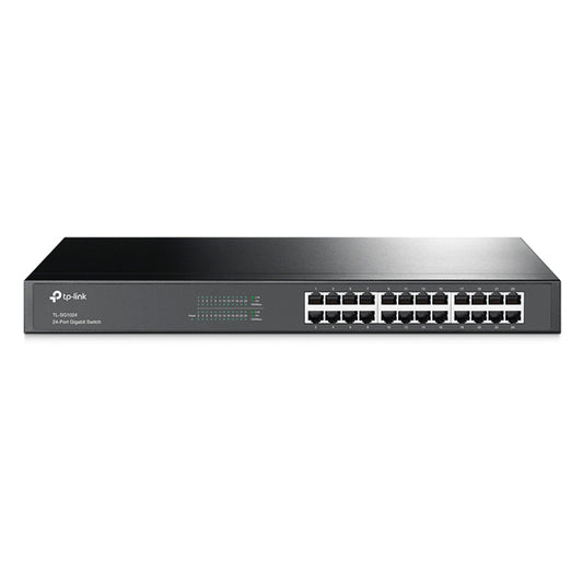 Switch TP-Link TL-SG1024 metálico montura rack 24 puertos gigabit 10/100/1000M no administrable