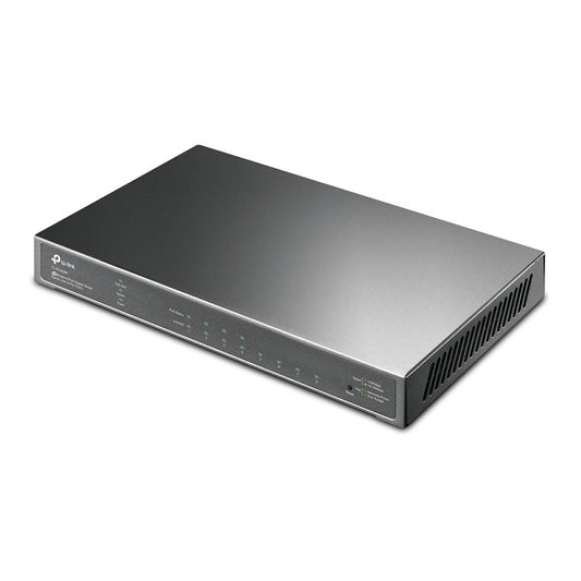 Switch TP-Link Omada TL-SG2008P metálico 8 puertos gigabit (4 puertos PoE+ 802.3af/at max. 62W) administrable