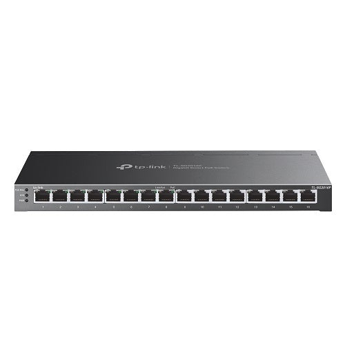 Switch TP-Link Omada TL-SG2016P metálico 16 puertos gigabit (8 puertos PoE+ 802.3at/af max. 120W) administrable