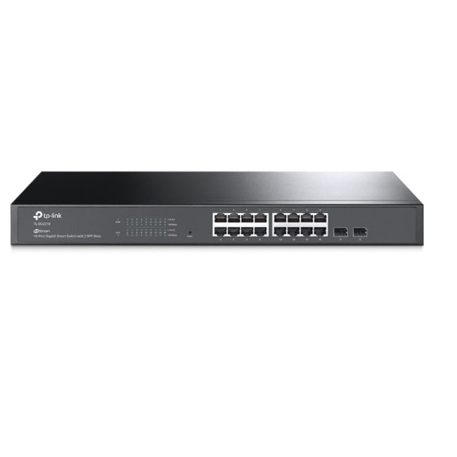 Switch TP-Link Omada TL-SG2218 metálico 16 puertos gigabit administrable L2/L3/L4 QoS Omada SDN 2 puertos SFP gigabit