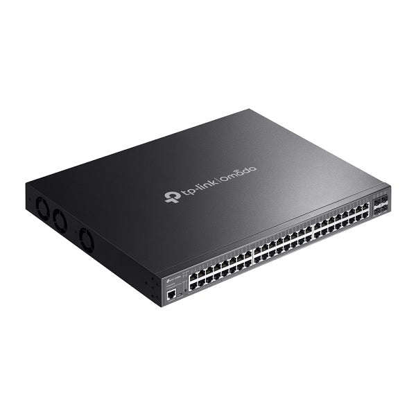 Switch TP-Link Omada SG3452XMPP administrable L2+ 48 puertos gigabit PoE (8x PoE++ max. 90W 40x PoE+ max. 30W) max. total 750W 4x SFP+ 10Gbps