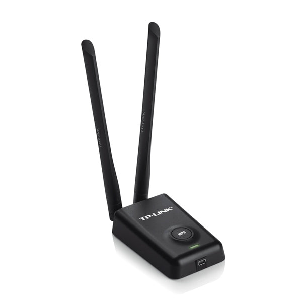 Adaptador inalámbrico USB TP-Link TL-WN8200ND N 300Mbps 2 antenas externas alta ganancia cable de 1.5m de largo