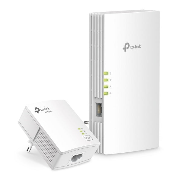 Kit (2 piezas) TP-Link Wi-Fi 6 Powerline Home Plug TL-WPA7817 Kit AV2 1000Mbps AX1500 1x TL-WPA7817 y 1x TL-PA7017 EasyMesh