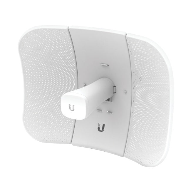 Radio Ubiquiti con antena integrada Airmax AC GEN2 5.8GHz diseñada para uso en exteriores con una antena de 23 dBi y una potencia de transmisión de 25 dBm