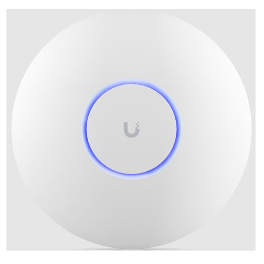 Ubiquiti U7-PRO AP WIFI 7 con frecuencia de 6GHZ libre de interferencia Montaje en techo 1 Puerto RJ45 de 2.5 GbE 5765 Mbps en 6Ghz Alimentacion por POE