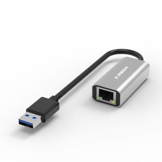 Adaptador X-Media XM-UE3000 USB3.0 a puerto Ethernet RJ45 gigabit plug and play