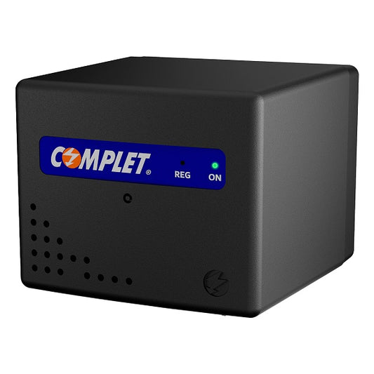 Regulador de voltaje COMPLET RPlus 2000 ERV-6-012 2000VA 1000Wcon supresor integrado 504J 8 NEMA 5-15R 120V entrada/salida