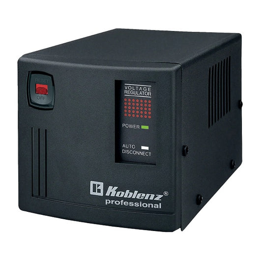 Regulador Koblenz ER-2550 2500VA 6 contactos NEMA 5-15R 120V indicador desconexión automática
