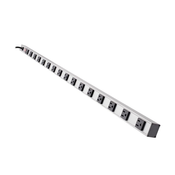 Barra de contactos vertical Tripplite PS4816 15A 120V 16x NEMA 5-15R 50/60 Hz conector entrada NEMA 5-15P 48 pulgadas longitud