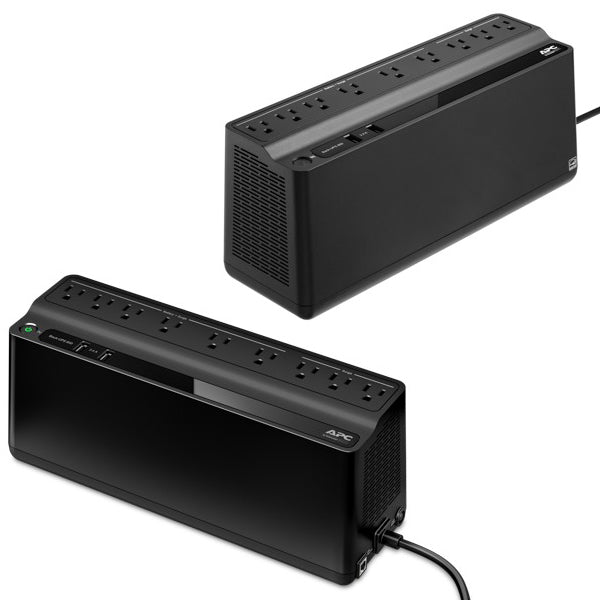 UPS APC BE850M2-LM 850VA/ 450W 9 contactos NEMA 5-15R (6 c/protección batería) 120V 2 puertos de carga USB