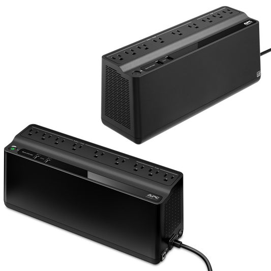 UPS APC BE850M2-LM 850VA/ 450W 9 contactos NEMA 5-15R (6 c/protección batería) 120V 2 puertos de carga USB
