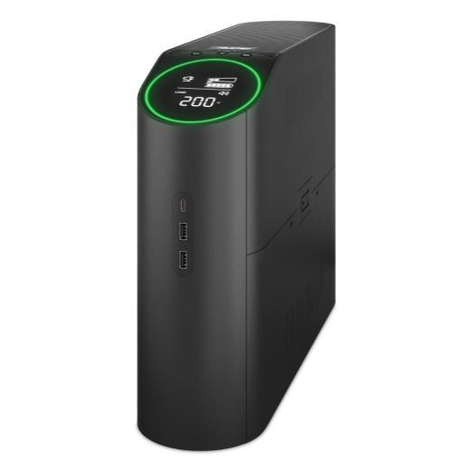 UPS APC Pro Gaming BGM1500B-LM 1.50kVA/900W sinewave LCD 10 NEMA 5-15R (6 c/protección batería) 1x USB-C y 2x USB-A carga