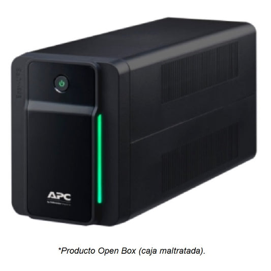 CAJA MALTRATADA UPS APC línea interactiva BVX900L-LM 900VA/480W AVR 6 NEMA 5-15R con protección de batería 120V CA 1 fase 50/60 Hz