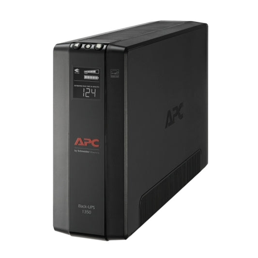 UPS APC Pro BX1350M-LM60 1.35kVA/ 810W AVR 10 contactos NEMA 5-15R (5 c/protección batería) interfaz LCD LAM 60Hz 120V