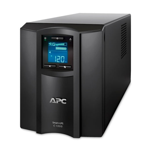 UPS Smart APC SMC1000C 1000VA/600W 8 NEMA 5-15R AVR LCD 120V SmartConnect Energy Star