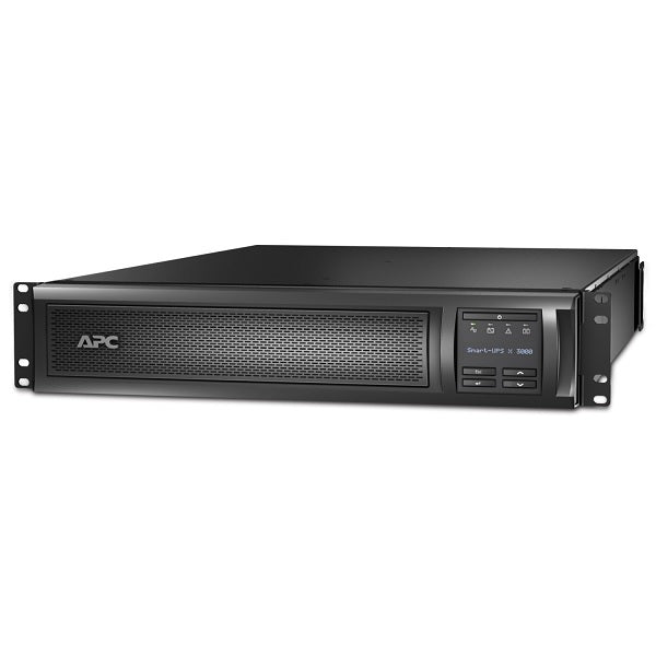 UPS APC Smart X SMX3000RMLV2U rack 2U/torre 2800VA/ 2700W LCD 100-110-127V 3-NEMA 5-15R 3-NEMA 5-20R 1-NEMA L5-30R