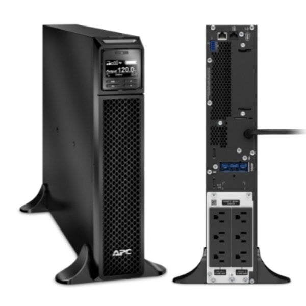 UPS Smart SRT APC SRT1000XLA 1000VA/ 900W 120V LCD 6 contactos NEMA 5-15R online alta densidad doble conversión