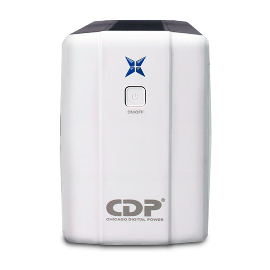 UPS interactivo CDP R-UPR508 500VA/ 250W 120V 8 NEMA 5-15R (4 c/protección batería) breaker termomagnético