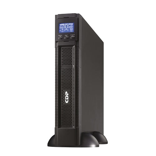 UPS CDP Online UPO11-1RTAX rack 2U/torre doble conversión Onda Senoidal pura 1000VA/1000W LCD 8 NEMA 5-15R 1pto USB 1 pto RS232