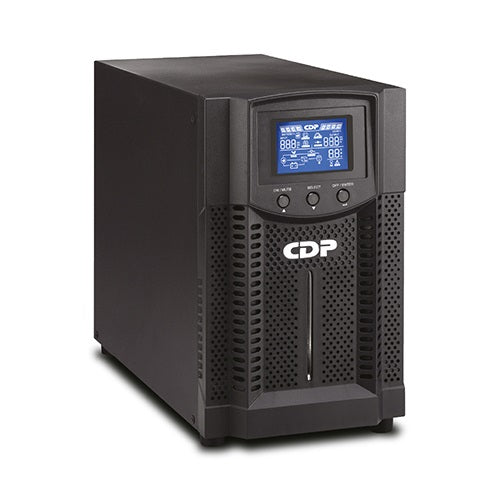 UPS CDP Online UPO11-3 torre doble conversión onda senoidal pura 3kVA/2.7kW 120VCA LCD 4 NEMA 5-20R cable alimentación NEMA L5-30P